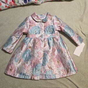 Blueberi Boulevard floral dress and matching jacket